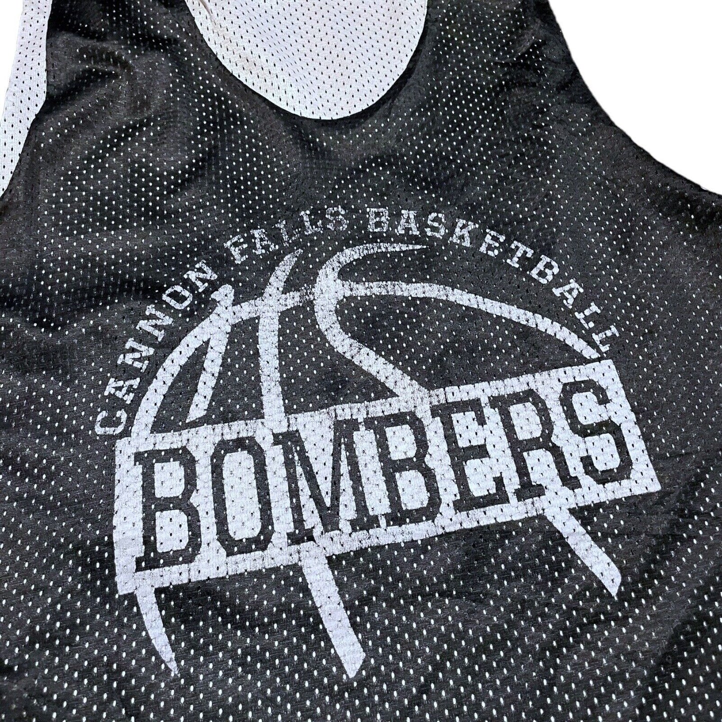 A4 Cannon Falls Basketball Bombers L Tank Top Jersey Vintage