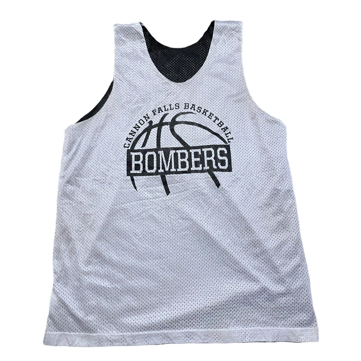A4 Cannon Falls Basketball Bombers L Tank Top Jersey Vintage
