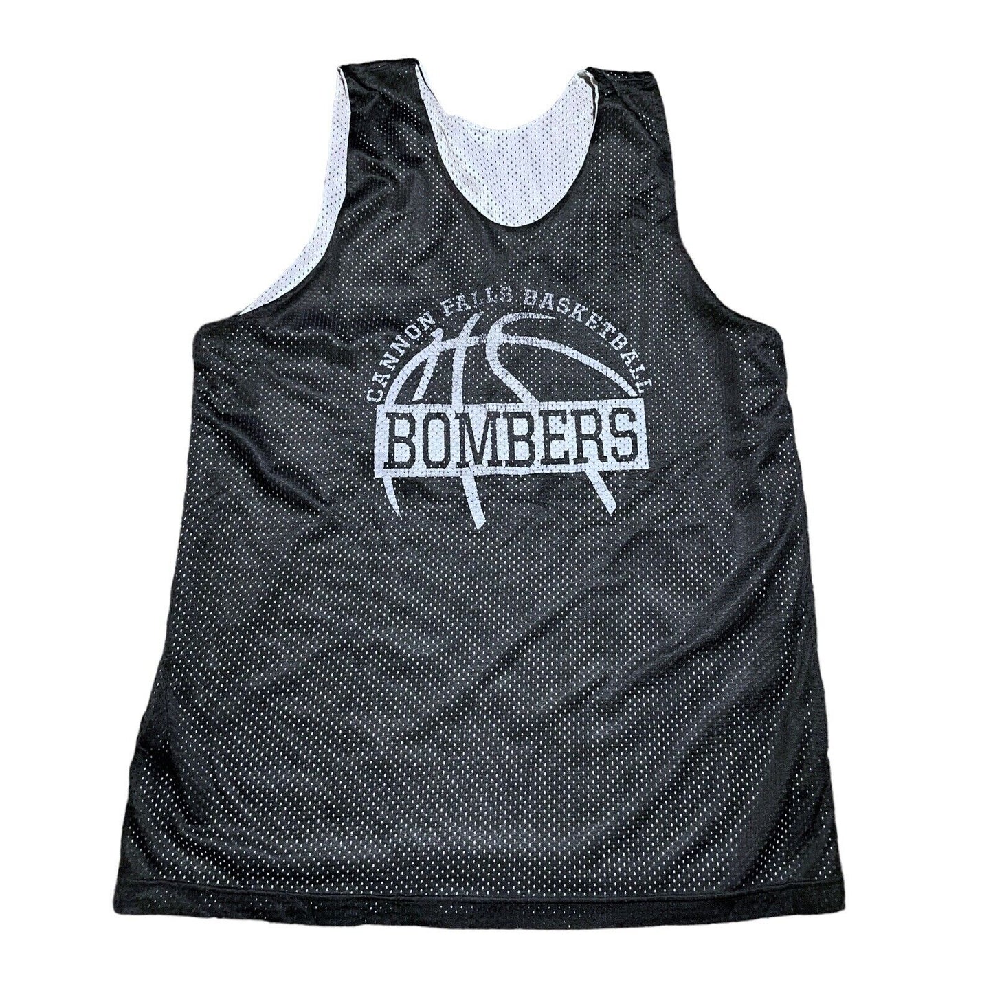 A4 Cannon Falls Basketball Bombers L Tank Top Jersey Vintage