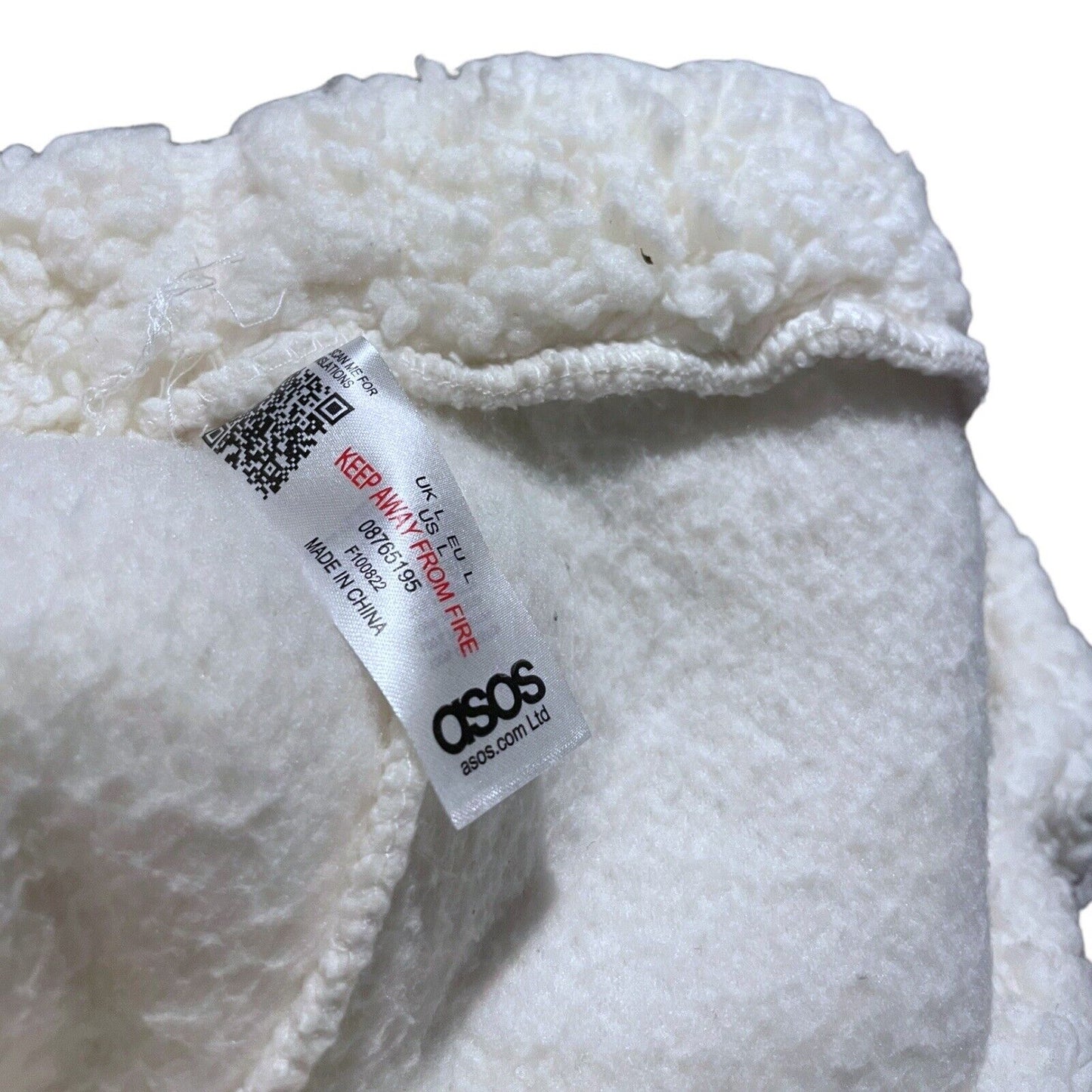 Asos Damen Flauschi Hose L Vintage